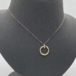 ⁦عقد ذهب عيار 18 وزن 1.56 جرام لمسة ذهبية⁩ - الصورة ⁦4⁩