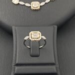 ⁦طقم ذهب عيار 18 الوزن 10.4 جرام⁩ - الصورة ⁦3⁩