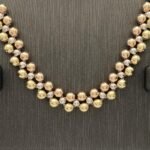 ⁦نصف طقم ذهب عيار 18 الوزن 5.86 جرام⁩ - الصورة ⁦4⁩