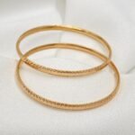 ⁦غويشه ذهب عيار 21 الوزن 4.98 جرام ( مقاس 16 )⁩ - الصورة ⁦2⁩