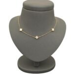 ⁦عقد وجهين ذهب عيار 18 الوزن 5.55 جرام⁩ - الصورة ⁦9⁩