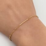 ⁦اسواره ذهب عيار 18 الوزن 0.74 جرام⁩ - الصورة ⁦2⁩