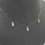 ⁦عقد ذهب عيار 18 الوزن 0.99 جرام⁩ - الصورة ⁦5⁩