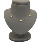 ⁦عقد وجهين ذهب عيار 18 الوزن 5.55 جرام⁩ - الصورة ⁦8⁩