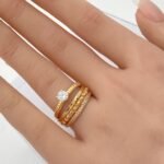 ⁦تونز ذهب عيار 21 الوزن 5.20 جرام⁩ - الصورة ⁦2⁩