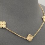 ⁦عقد ذهب عيار 18 الوزن 15 جرام⁩ - الصورة ⁦4⁩