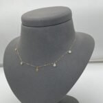 ⁦عقد ذهب عيار 18 الوزن 0.85 جرام⁩ - الصورة ⁦3⁩