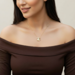 عقد ذهب عيار 18 الوزن 1.56 جرام