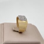 ⁦خاتم ذهب عيار 18 الوزن 2.85 جرام⁩ - الصورة ⁦3⁩