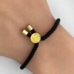 ⁦إسوارة قيطان ذهب عيار 18 الوزن 0.05 جرام⁩ - الصورة ⁦2⁩