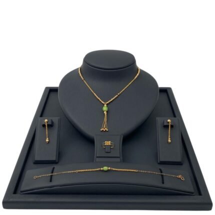 طقم ذهب عيار 21 الوزن 14.18 جرام