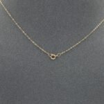 ⁦عقد ذهب عيار 18 الوزن 1.26 جرام⁩ - الصورة ⁦3⁩