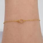 ⁦كف ذهب عيار 21 الوزن 7.27 جرام⁩ - الصورة ⁦2⁩