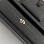 ⁦طقم ذهب عيار 18 وزن 3.21 جم يبرز أناقتك بأسلوب ناعم وجذاب⁩ - الصورة ⁦6⁩