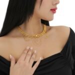 خناق ذهب عيار 21 الوزن 12.10 جرام