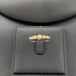 ⁦طقم ذهب عيار 18 وزن 7.51 جم تصميم حلقات الجنزير فخم وراقي⁩ - الصورة ⁦2⁩