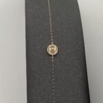 ⁦عقد وإسواره ذهب عيار 18 الوزن 0.85 جرام⁩ - الصورة ⁦3⁩