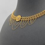 ⁦خناق ذهب عيار 21 الوزن 11.71 جرام⁩ - الصورة ⁦4⁩