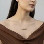 ⁦عقد ذهب عيار 18 الوزن 1.26 جرام⁩ - الصورة ⁦3⁩