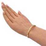 اسواره ذهب ذهب عيار 18 الوزن 6.89 جرام