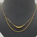 ⁦عقد ذهب عيار 18 الوزن 1.93 جرام⁩ - الصورة ⁦2⁩