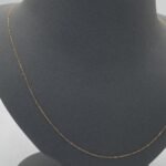 ⁦سلسال ذهب عيار 21 الوزن 0.50 جرام⁩ - الصورة ⁦3⁩