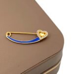 بروش ذهب عيار 21 الوزن 1.59 جرام