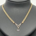 ⁦طقم ذهب عيار 21 الوزن 14.10 جرام⁩ - الصورة ⁦3⁩