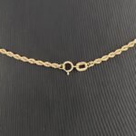 ⁦طقم ذهب سبحة عيار 18 وزن 9.14 جم لإطلالة متألقة ومميزة⁩ - الصورة ⁦2⁩