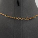 ⁦خناق ذهب عيار 21 الوزن 15.30 جرام⁩ - الصورة ⁦4⁩