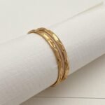 ⁦غوايش اطفال ذهب عيار 21 الوزن 3.73 جرام⁩ - الصورة ⁦2⁩