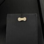 ⁦طقم ذهب فيونكة عيار 18 وزن 2.97 جم يضيف بريقًا ناعمًا لا يقاوم⁩ - الصورة ⁦5⁩