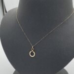 ⁦عقد ذهب عيار 18 الوزن 0.81 جرام⁩ - الصورة ⁦2⁩