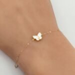 ⁦اسواره ذهب عيار 18 الوزن 0.40 جرام⁩ - الصورة ⁦2⁩