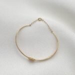 ⁦اسواره اطفال ذهب عيار 18 الوزن 1.91 جرام⁩ - الصورة ⁦2⁩