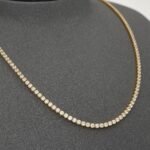 ⁦عقد ذهب عيار 21 الوزن 8.97 جرام⁩ - الصورة ⁦6⁩