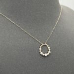 ⁦عقد ذهب عيار 18 الوزن 0.95 جرام⁩ - الصورة ⁦5⁩