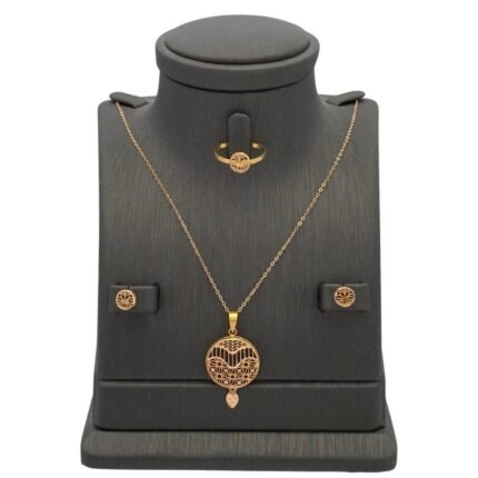 نصف طقم ذهب عيار 21 الوزن 3.45 جرام