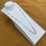 سبحة ذهب طويله عيار 18 الوزن 7.46 جرام