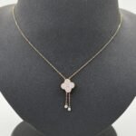 ⁦عقد ذهب عيار 18 الوزن 3.7 جرام⁩ - الصورة ⁦3⁩