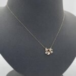 ⁦عقد ذهب عيار 18 الوزن 0.94 جرام⁩ - الصورة ⁦3⁩