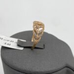 ⁦خاتم ذهب عيار 21 الوزن 2.52 جرام⁩ - الصورة ⁦2⁩