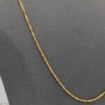 ⁦سلسال ذهب عيار 21 الوزن 4.98 جرام⁩ - الصورة ⁦2⁩