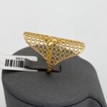 ⁦خاتم ذهب عيار 21 الوزن 3.11 جرام⁩ - الصورة ⁦3⁩