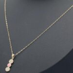 ⁦عقد أطفال ذهب عيار 18 وزن 1.24 جرام هدية راقية⁩ - الصورة ⁦3⁩