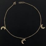 ⁦خلخال ذهب عيار 18 الوزن 1.16 جرام⁩ - الصورة ⁦2⁩