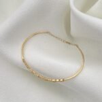 ⁦اسواره اطفال ذهب عيار 18 الوزن 1.88 جرام⁩ - الصورة ⁦2⁩