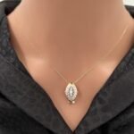 عقد ذهب عيار 18 الوزن 2.47 جرام