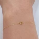 ⁦كف ذهب عيار 18 الوزن 1.34 جرام⁩ - الصورة ⁦3⁩