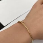 ⁦اسواره ذهب ذهب عيار 18 الوزن 6.89 جرام⁩ - الصورة ⁦2⁩